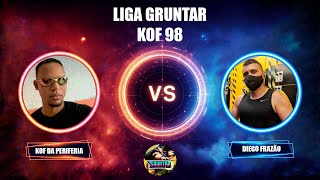 LIGA GRUNTAR KOF 98 KOF DA PERIFERIA VS DIEGO FRAZÃO [upl. by Elodia]