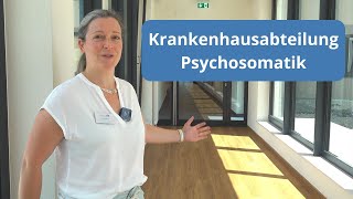 Krankenhausabteilung Psychosomatik  Rundgang [upl. by Dun]