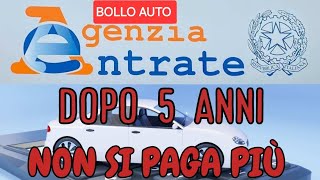 Bollo Auto se avviso di accertamento non arriva entro i 5 anni non si PAGA [upl. by Myrwyn]