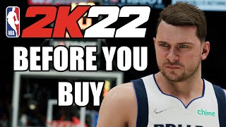 NBA 2K22  11 Things You Need To Know Before You Buy [upl. by Anidem349]