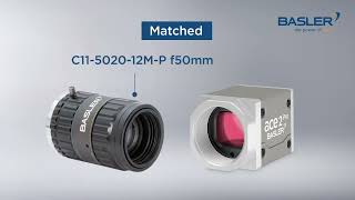 Basler Lens selector  Match the right lens for your camera  Computer vision cameras [upl. by Tacita]