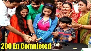 Yeh Un Dinon Ki Baat Hai 200 Episodes Celebration With Ashi Singh amp Team [upl. by Nohcim]