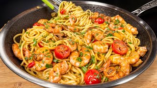 Ultimate Shrimp Pasta Recipe Quick amp Delicious Dinner in 20 Minutes  Dinner Magic [upl. by Palecek409]