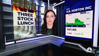 Three Stock Lunch DR Horton Inc CSX and Las Vegas Sands [upl. by Eiknarf]