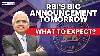 RBIs Monetary Policy Announcement Tomorrow Will Repo Rate Remain Unchanged I RBI MPC Meet [upl. by Cosette]