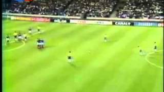 le plus beau coup franc de roberto carlos contre la france 1997 [upl. by Ennej]