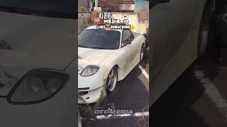 Mazda Rx7 abandoned rotary engine☠️🤑 rx7 sound scary💨 automobile rx7 abandoned jdm mazda [upl. by Shuman338]