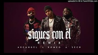 Sigues Con Él Remix  Arcangel X Sech X Romeo Santos  Video Oficial [upl. by Som]