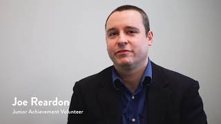 Joe Reardon Why I Volunteer With Junior Achievement [upl. by Pich6]