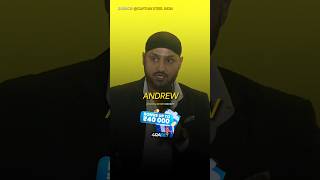 I was afraid of Andrew Simonds harbhajansingh harbhajan souravganguly indiancricketer cricket [upl. by Fellows761]