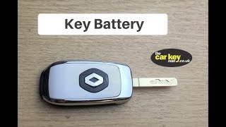 Renault Kadjar Key Battery HOW TO change [upl. by Edmee]