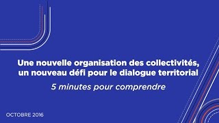 AdCF 5 min pour comprendre la nouvelle organisation des collectivités [upl. by Radnaskela490]