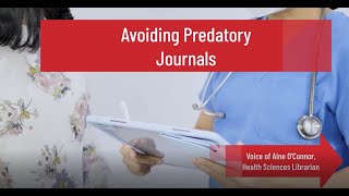 Avoiding Predatory Journals DNP Research [upl. by Hess]