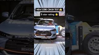 New swift desire crash test⭐swift trending viralvideo shorts [upl. by Clea422]