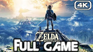 ZELDA BREATH OF THE WILD Gameplay Walkthrough FULL GAME 4K ULTRA HD No Commentary [upl. by Gene]