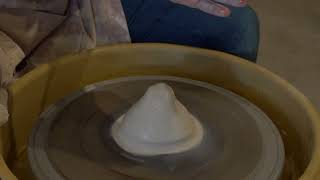 How to Center Clay on the Potters Wheel [upl. by Stearn]