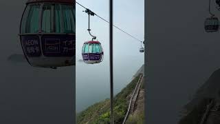 Stunning cable car ride  Ocean Park Hong Kong [upl. by Judon]