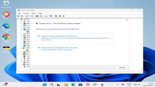 How To Update Microsoft Basic Display Adapter in Windows [upl. by Ongineb]