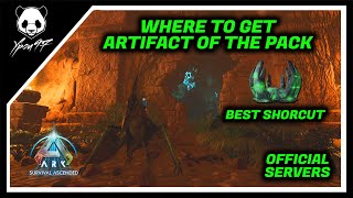 Where to FInd The Artifact Of The Pack In The Center  ARK Survival Ascended [upl. by Charis]