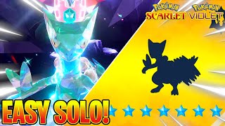 EASY SOLO KO How to Defeat 7Star Sceptile Tera Raid in Pokémon Scarlet and Violet [upl. by Schoenberg]