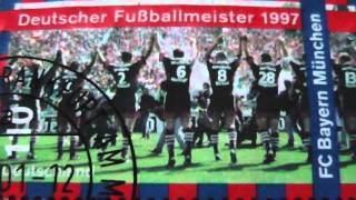 FC Bayern München  Deutscher Fußballmeister 1997  Briefmarke [upl. by Anayk613]