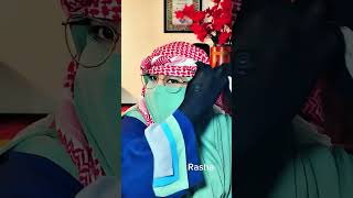 আরাবিয়ান কুফিয়া হিজাব লুক arabiankufiya kufiya vlog hijab tutorial tutorialhijab [upl. by Peisch937]