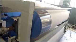 1850 mm Double head Coating line for Tarpaulins Luggage fabrics umbrella and Blackouts [upl. by Chiquita]