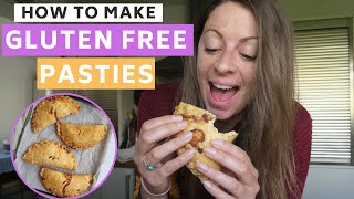 GLUTEN FREE CORNISH PASTY RECIPE  HOW TO CRIMP A PASTY [upl. by Ohcirej]