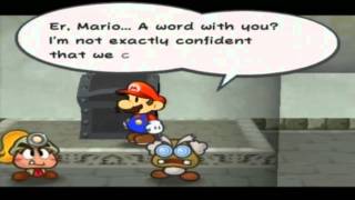 Paper Mario The ThousandYear Door walkthrough w commentary Part 2  A Door in the Sewers [upl. by Tail688]