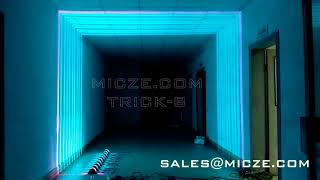 New design RGB LED window lights for business LED Trick Light LED Window Light MICZE TRICKB [upl. by Etnoj]