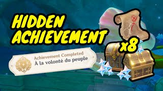 HIDDEN ACHIEVEMENT quotÀ la volonté du peuplequot in Fontaine  Genshin Impact [upl. by Jeramie]