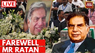 Ratan Tata Last Rites LIVE Ratan Tata Funeral LIVE  Farewell Mr Ratan Naval Tata  Shantanu Naidu [upl. by Sybille565]