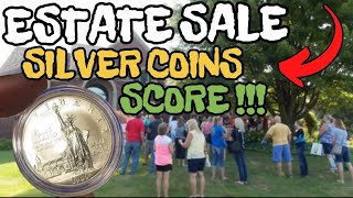 INCREDIBLE ESTATE SALE SILVER COIN SCORE [upl. by Emlyn]