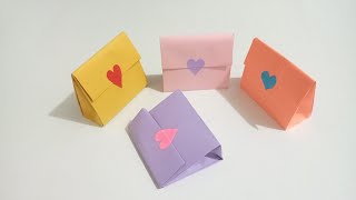 DIY mini paper bag  how to make paper bag  gift bag [upl. by Cohette]