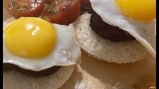 Pincho de morcilla con huevos de codorniz [upl. by Ocsirf]