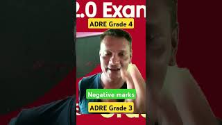 ADRE Grade 4  adre Grade 3 Negative marks [upl. by Bodi]