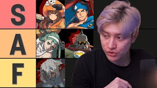 Leffens Guilty Gear Season 35 Tier List [upl. by Nussbaum]