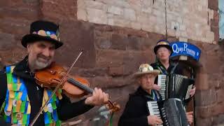 Watch The Bradninch Millers Morris Dancers In Action In Exeter [upl. by Annoyik169]