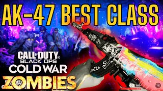 Best AK47 Class for Zombies in Call of Duty Cold War [upl. by Neelya634]