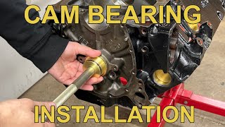 Camshaft Bearing Installation  Step by Step [upl. by Abbub306]