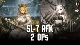 Arknights SL7 AFK Trust Farm Strat  2 OPs [upl. by Fabien]