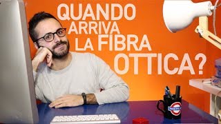 Quando arriverà la fibra ottica Ecco come scoprirlo [upl. by Geesey]