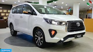 Toyota Innova Crysta ZX 2022  New Innova 2022 Features  Interior and Exterior  Reallife Review [upl. by Pry]