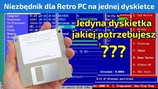 Softwareowy niezbędnik dla Retro PC na jednej dyskietce  DGFloppy [upl. by Akimas954]