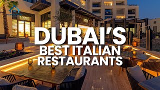 Best Italian Restaurant in Dubai  Top Luxurious Italian Restaurants in Dubai  Fixing Expert [upl. by Yarehs]