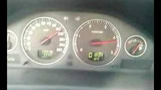 Volvo V70 24d Acceleration 150  200 kmh [upl. by Eselahs]