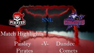 Paisley Pirates Vs Dundee Comets 3 Dec 2023 [upl. by Asenev]