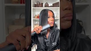 capelli come faccio i capelli lisci con la piastra ghd clip tutorial [upl. by Calendre333]