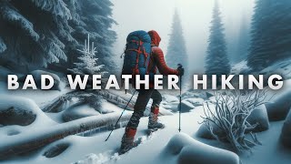 Bad Weather Hiking  MacIntyre Range  Adirondacks [upl. by Naehs46]