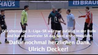 Urlauber hilft in der Bayernliga als Schiedsrichter aus [upl. by Remos654]